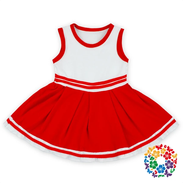 red colour frock for kids