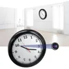 10 inch Black 720P HD Pinhole Spy Remote Control Hidden Security Camera WiFi Wireless Clock Camera with motion detector