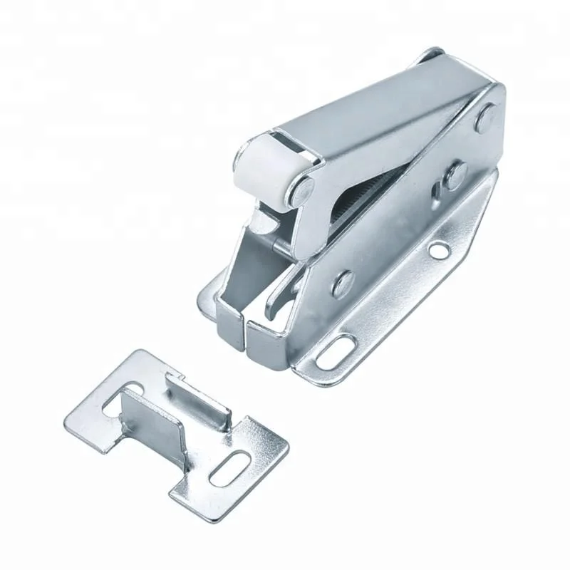 Push Latch With Push To Open System For Kitchen Cabinet From