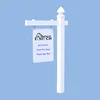 vinyl PVC Plastic Real Estate Sign Post