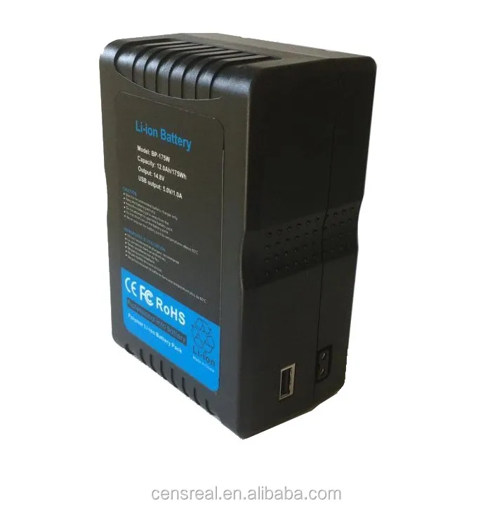 Oem Bp 175w Battery Power Supply V Mount V Lock Battery With Usb And D