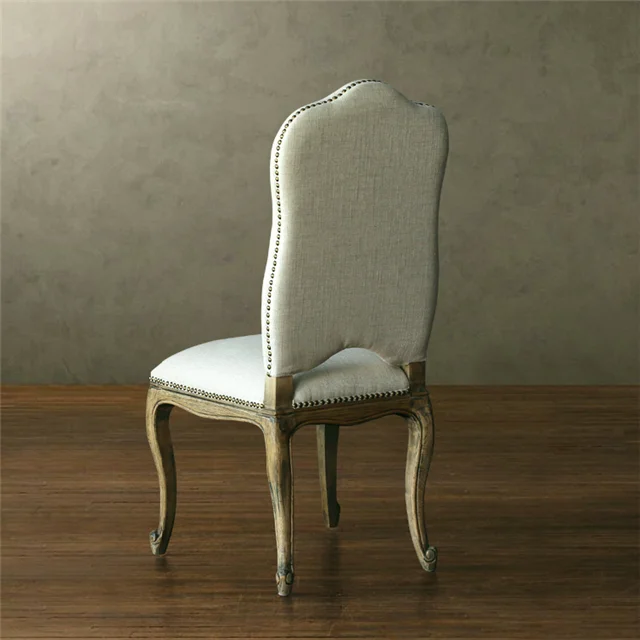 blue upholstery dining chair  soft velvet fabric wood leg dining chair   antique dining chair