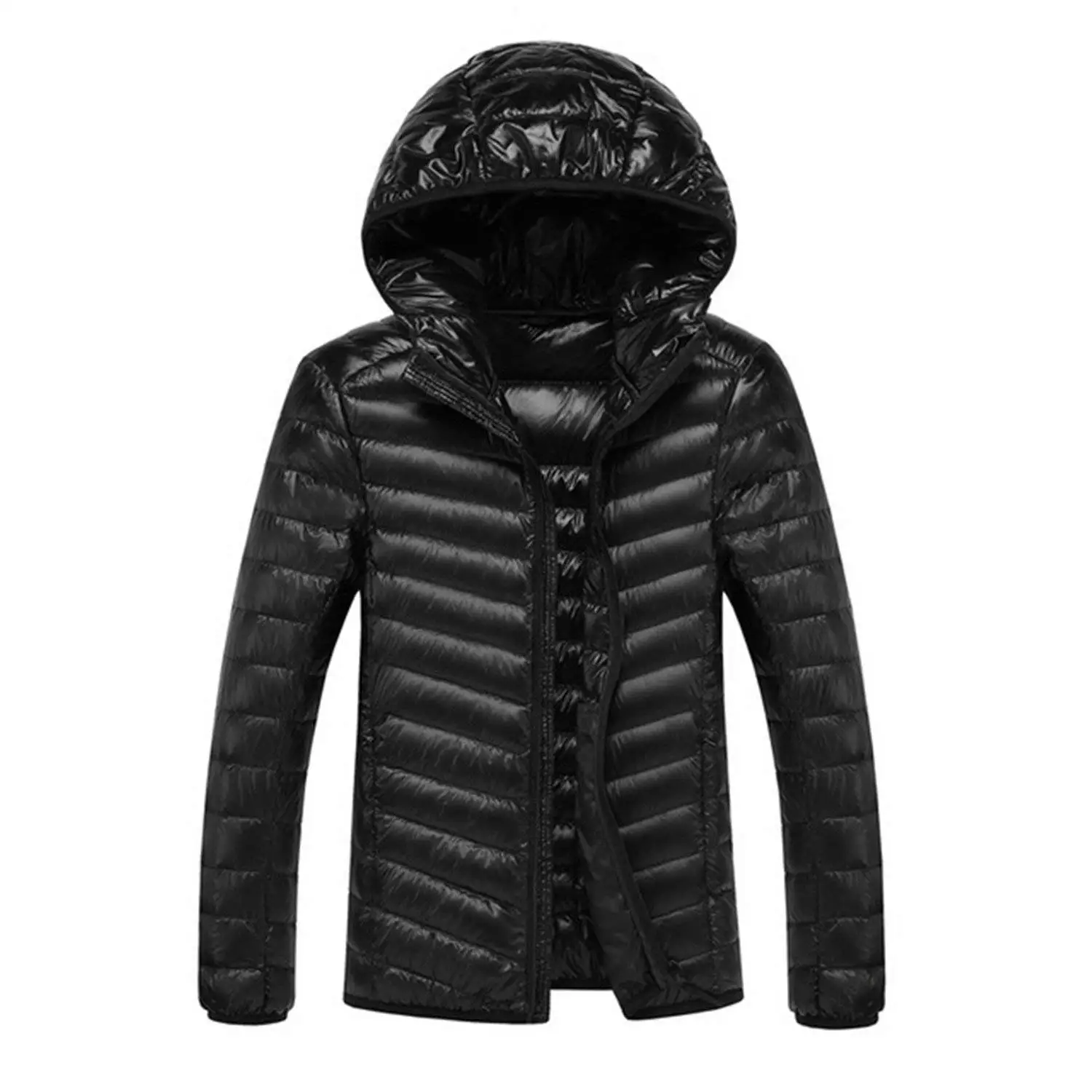 black down feather jacket