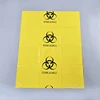 Yellow biodegradable trash bags garbage disposable medical waste bag for hospital