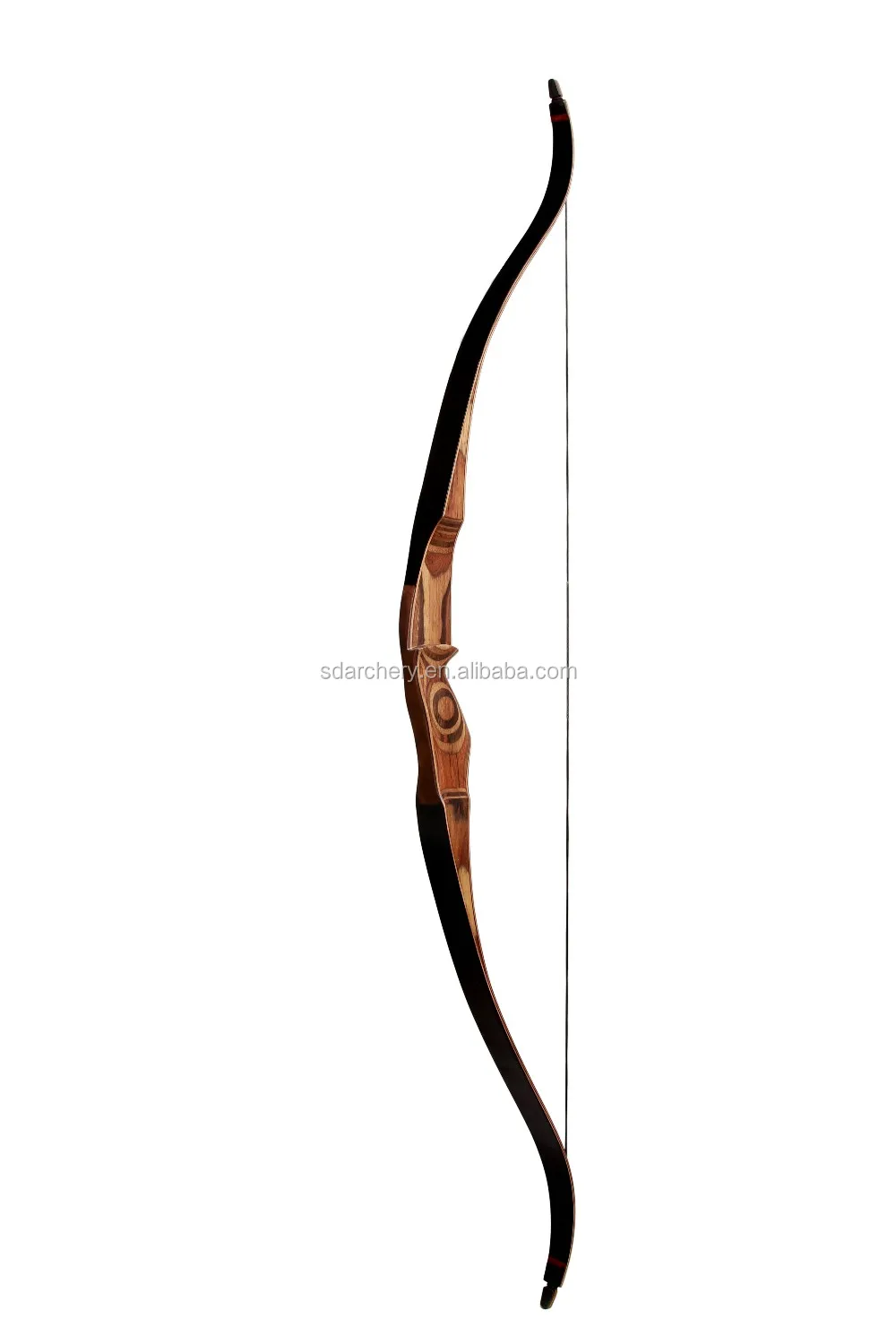 62" Archery Bow And Arrow Traditional Wooden Hunting Long Bow For Sale