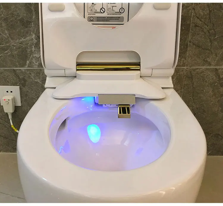 Ceramic one piece automatic operation smart toilet