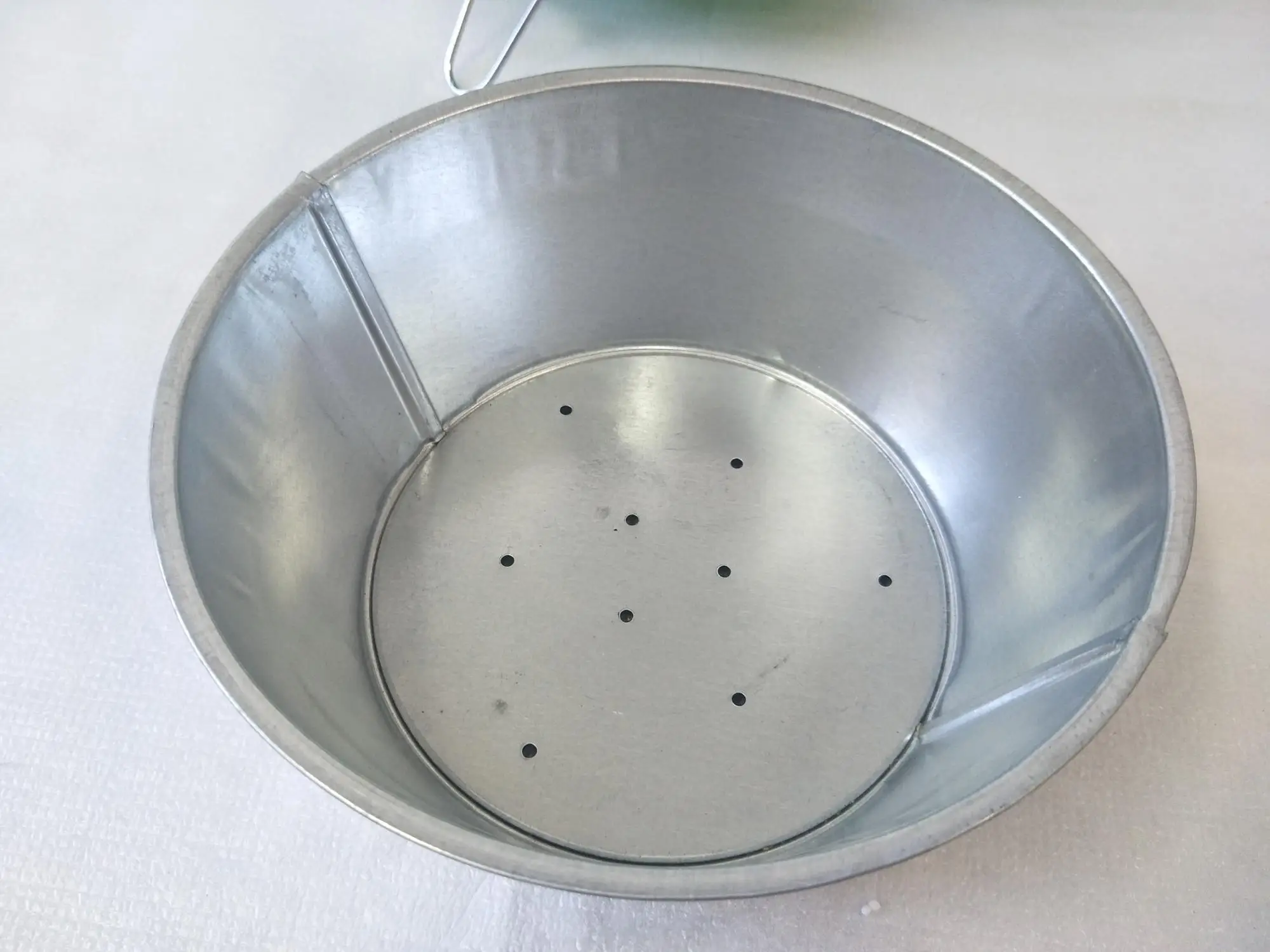 Indoor Or Outdoor Portable Galvanized Bucket Bbq Grill Mini Charcoal