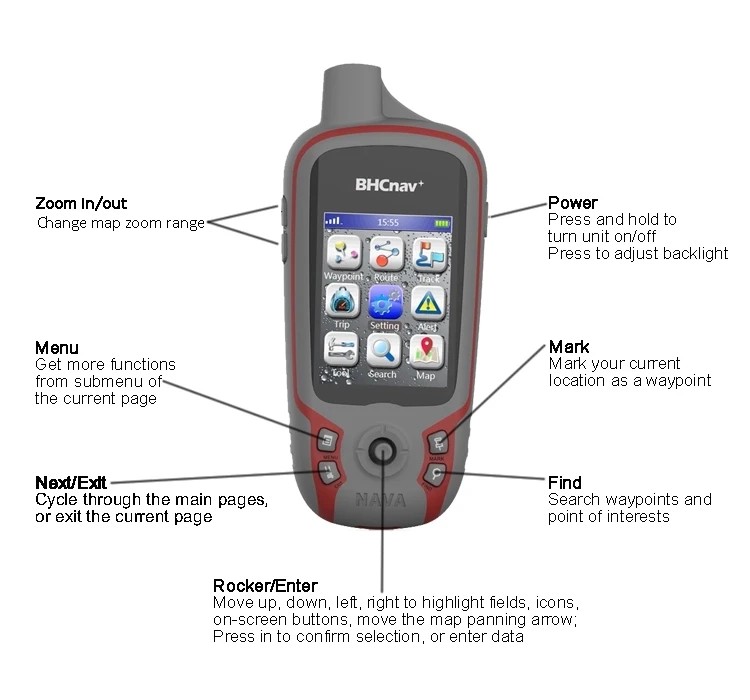 High Precision Handheld Gnss Receiver Gps Navigator Gis Data Collector