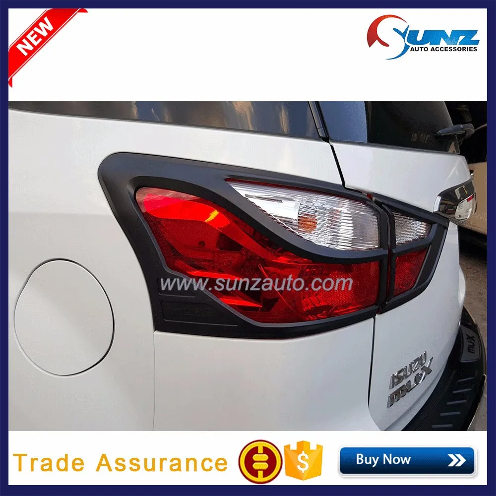 4x4 Abs Plastic Tail Light Cover Carbon Fiber Tail Lamp Cover For Mux