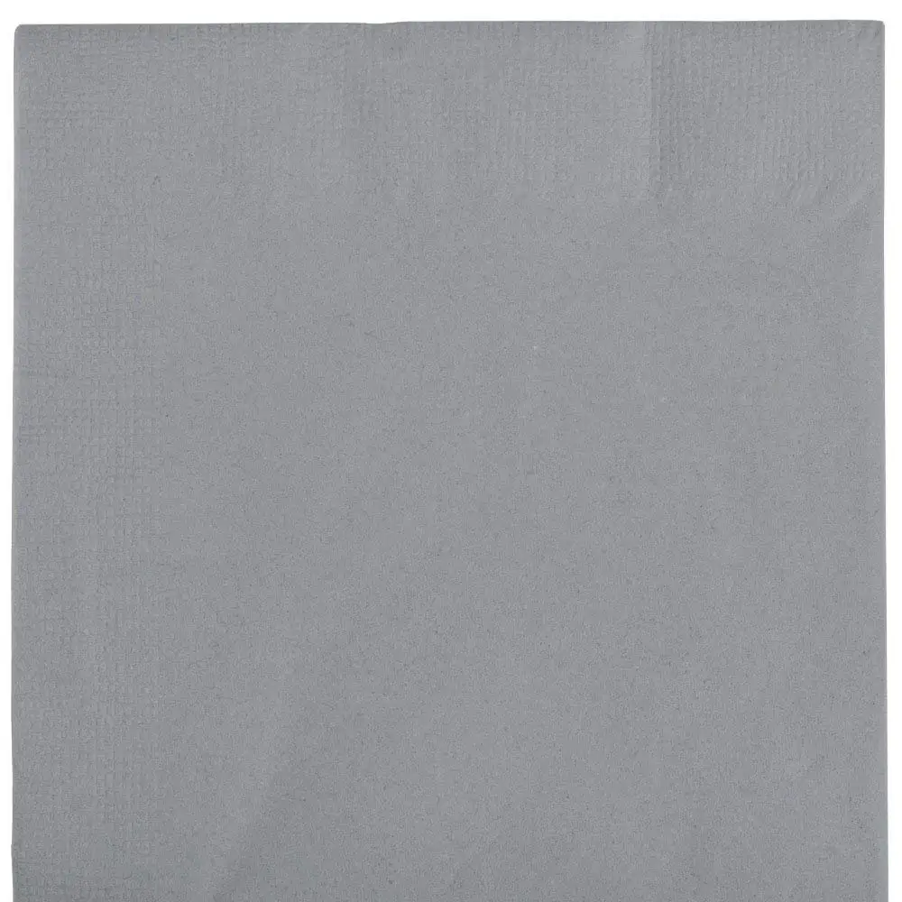 Get Quotations · Silver 1/8th Fold Dinner Napkins 50ct