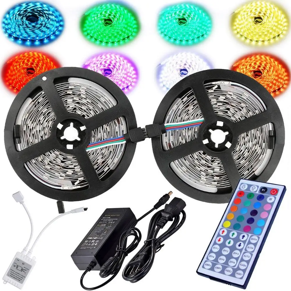 remote control battery powered led strip lights
