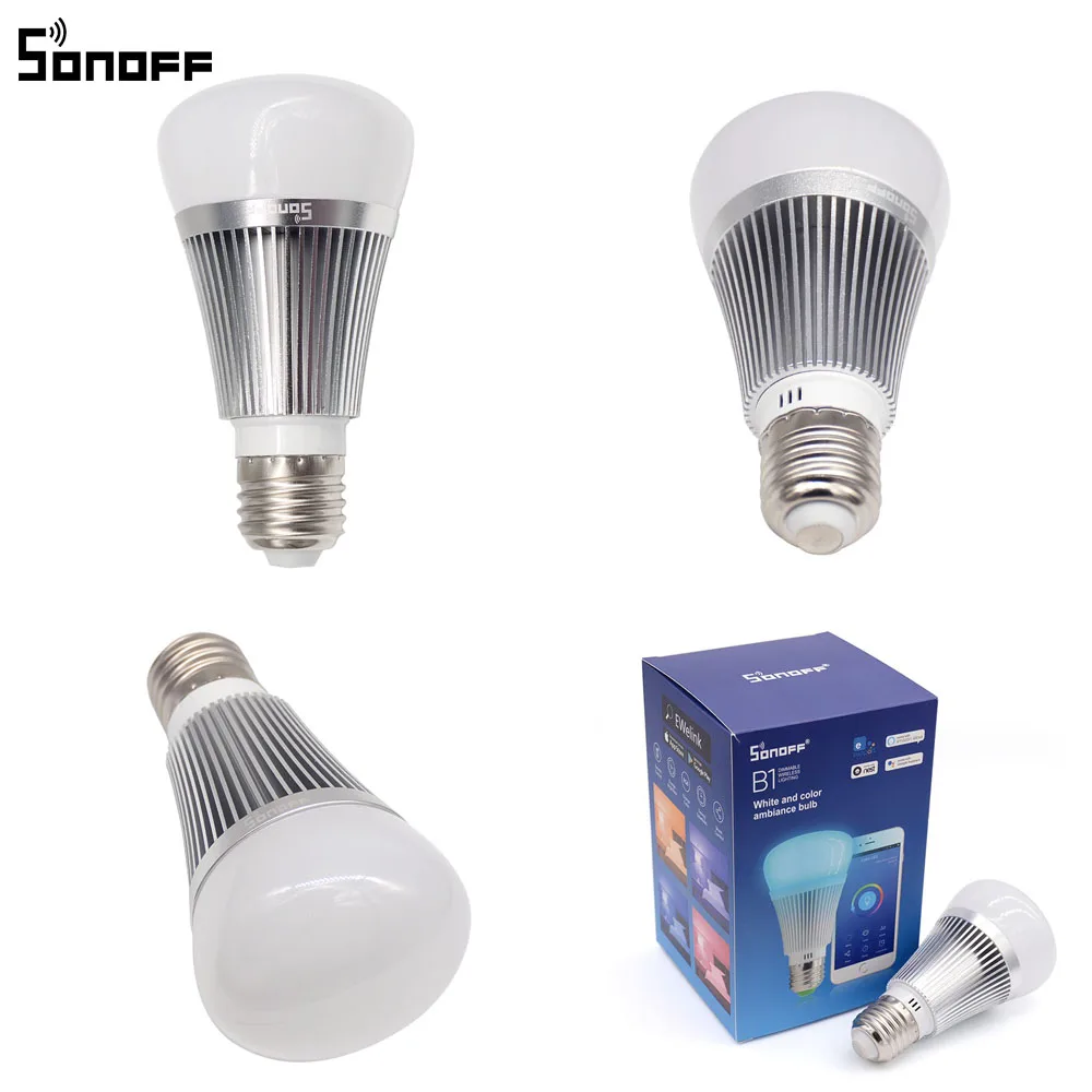 good price ITEAD Sonoff B1 Dimmable wireless dmx led light bulb