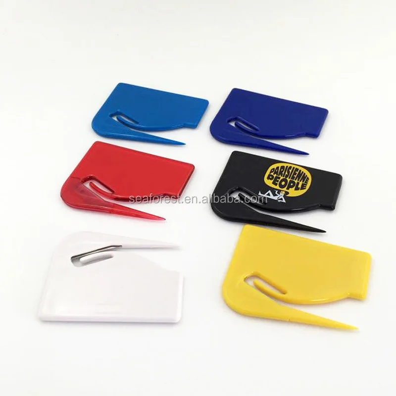Cheap Custom Office Stationery Giveaways Plastic Letter Openers With