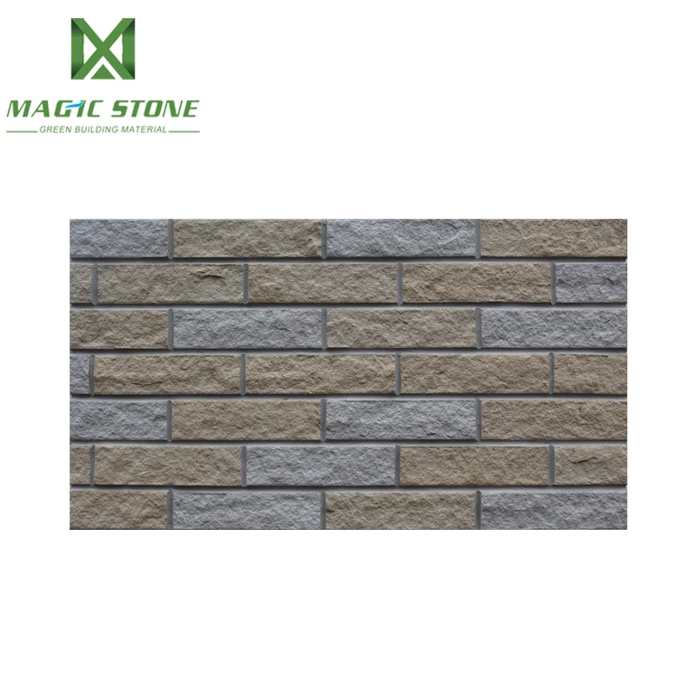 Finely processed thin wall cladding flexible facing brick tile red wall tiles