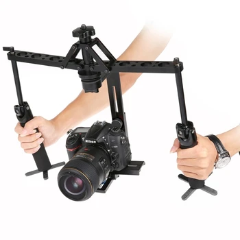Video Camera Stabilizer >> Adjustable Dual Hands Grip Mechanical Gimbal Dslr Camera Video Video Camera Stabilizer >> Adjustable Dual Hands Grip Mechanical Gimbal Dslr Camera Video
