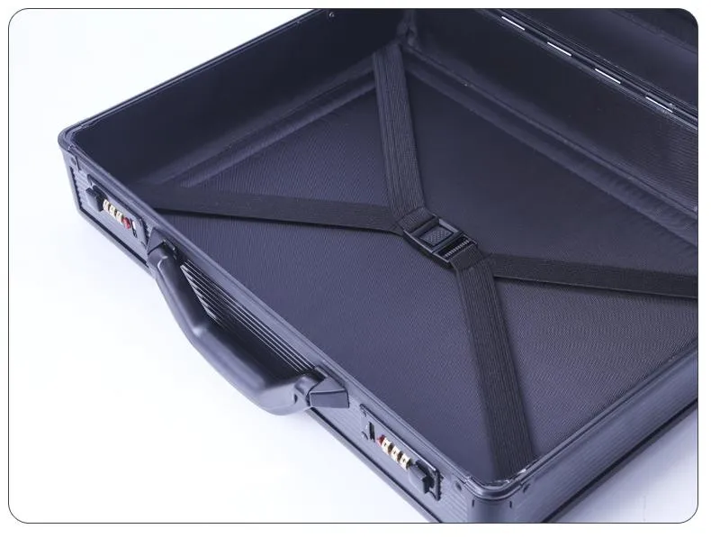 Custom Aluminum Hard Shell Laptop Briefcase With Compartment Buy Hard