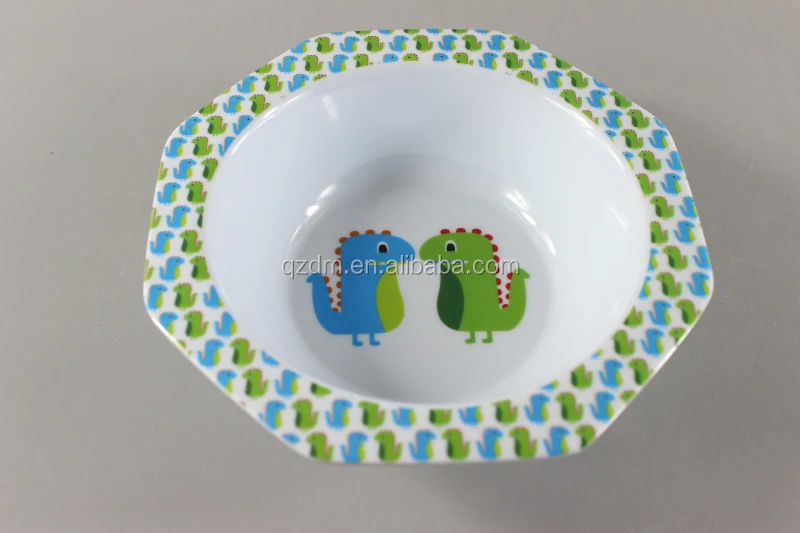 Polygon Melamine Kid's bowl