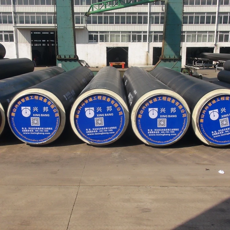 4 Inch Polyurethane Foam Insulation For Underground Hot Water Pipe