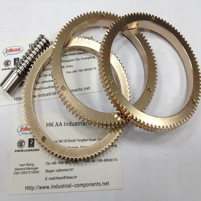 Custom Factory Brass Telescope Worm Gear Set Precision Worm Gear Buy
