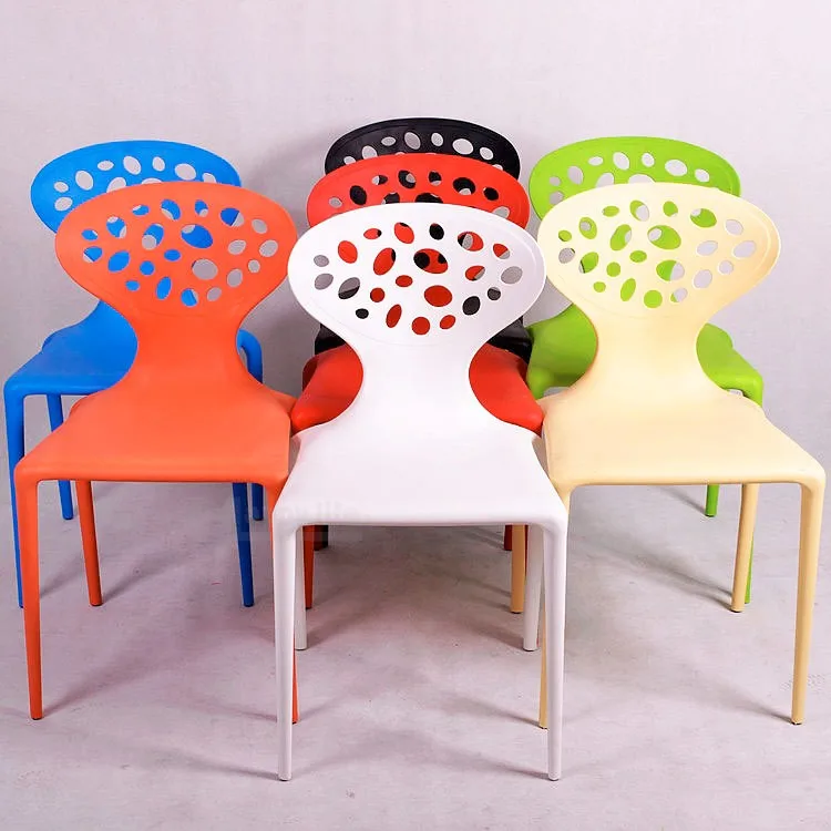 Replica Italian Design Dining Furniture Stacking Plastic Chair Models