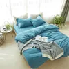 chinese fabric cotton fabric dyeing process ocean blue bedding set