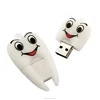 Tooth shaped usb stick New smile teeth model usb flash drive 100% Real Capacity USB flash memory