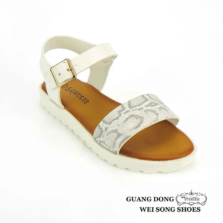 white bottom sandals