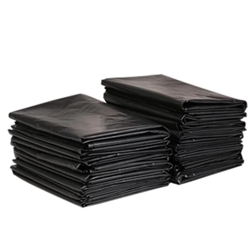 Black Embossed Hdpe Flat Garbage Bag Buy Flat Garbage Bag,Hdpe Flat