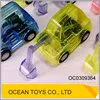 Mini simulation shining plastic excavator toy model pullback cars OC0309364