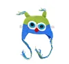Lovely combed cotton baby hats newborn animal design baby beanie hat funny crochet baby hat