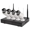 4ch 960P CCTV Security Camera System Real-Time Remote Control P2P Digital Wireless H.264 WiFi NVR with Hard Drive