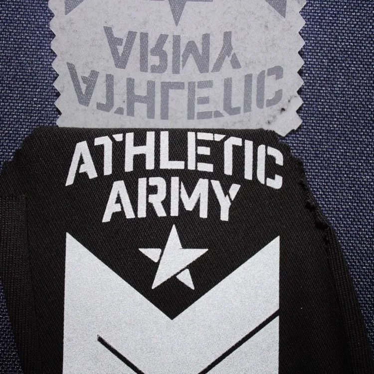 Garment Accessories Custom Vinyl Heat Transfer Logo Silicone 3d Tag