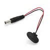 DC 9V Battery Button Power Plug 5.5*2.1MM T-type Battery Buckle with DC Head