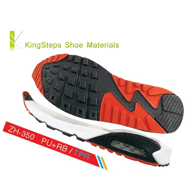 rubber running shoes