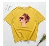 low price wholesale plain 95% cotton 5% elastane custom womens t shirt with round neck