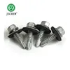 25mm Dacromet Plated Hexagon Head Self Drilling Screw With EDPM
