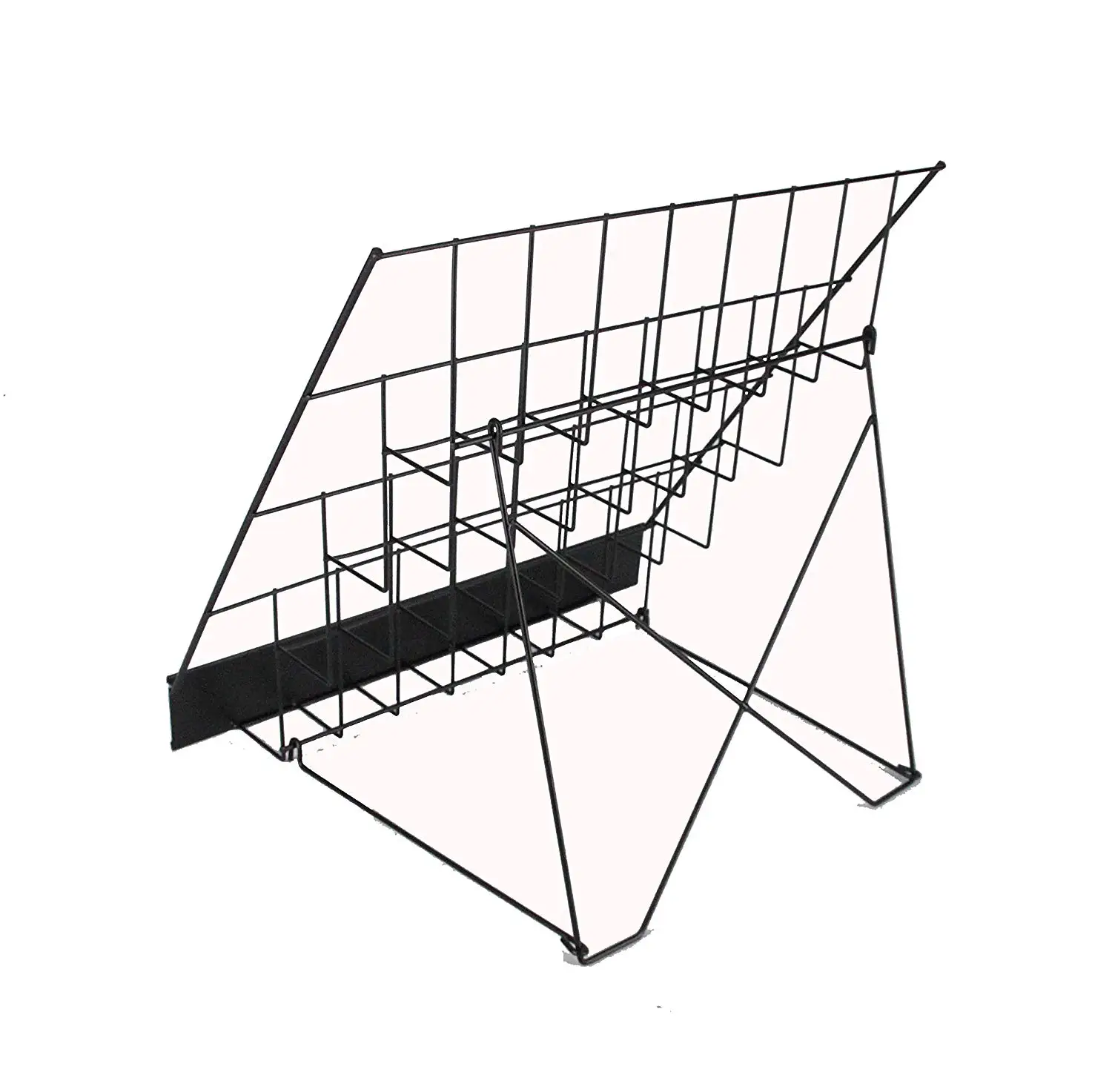 4tiered Book Signing Rack,Cd Display Racks,Wire Rack For Tabletop Use