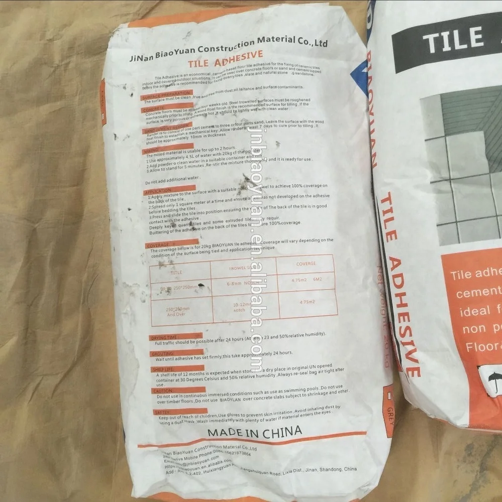 Water Resistant And Heat Resistant Tile Glue Buy Fiji Tile Adhesive