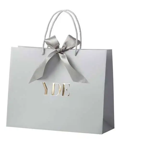 Download China Luxury Paper Bags Handmade Paper Bags With Ribbon ...