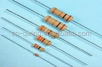 1 6w 1 4w 1 2w Carbon Film Resistor 1w 2w Resistor Buy 