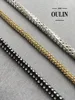 colorful Rhinestone chain lace metal stud lace polyester lace metal white rhinestone lace for dresses and shoes