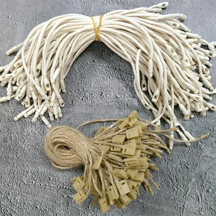 Stock Cotton With Safety Pin String For Hang Tag Rope Buy Hang Tag