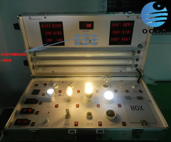 Led Bulb Display Case Led Bulb Light Demo Kit For Exhibition Buy Led