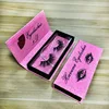 New arrived private label eyelashes case and mink eyelash 3d mink lashes pestanas 3d with custom eyelash packaging box