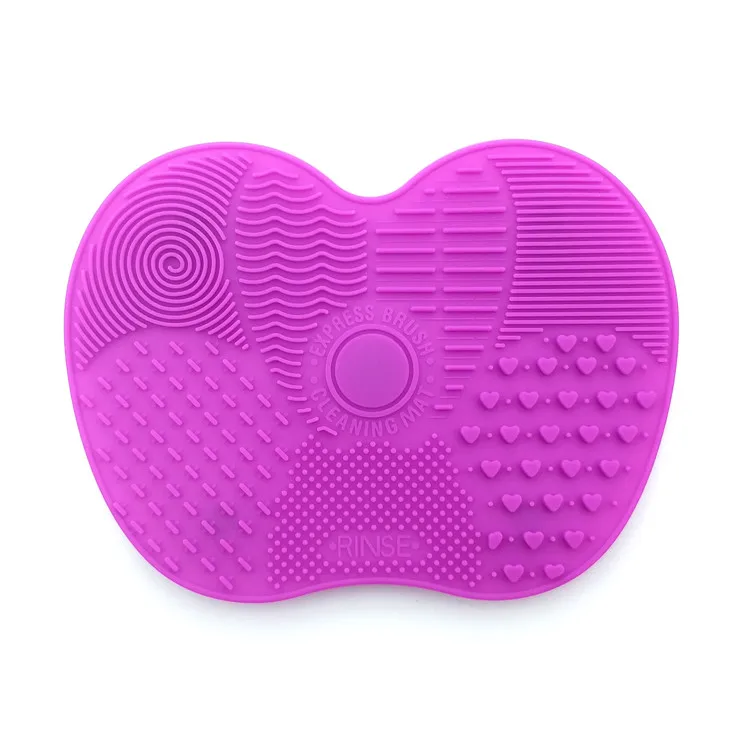 Cleaning Brush Pad Makeup Brush Cleaning Mat Silicone Makeup Brush Cleaner