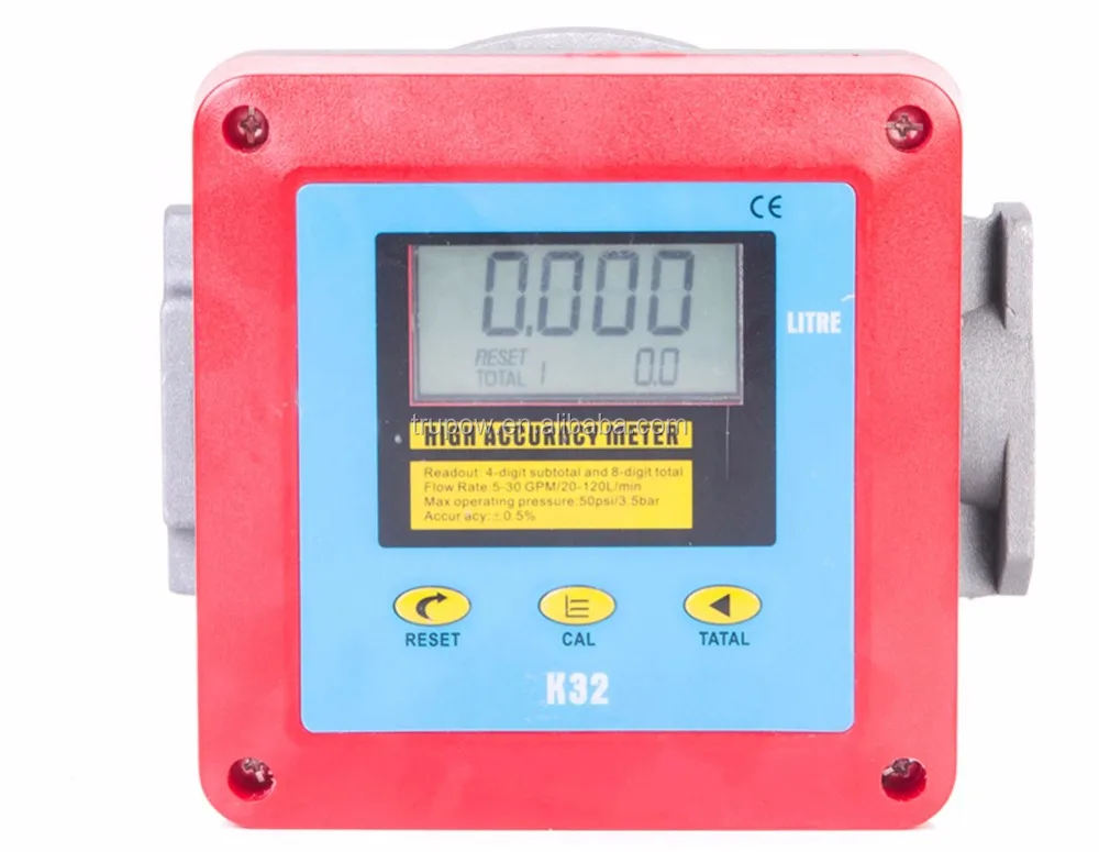 Aluminum Fuel Dispenser Plastic Oil Digital Flow Meter For Diesel Pumps Buy Oil Flow Meter