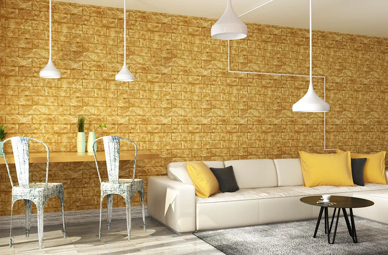 Papel Tapiz Autoadhesivo 3d Más Popular,Panel De Pared 3d Para