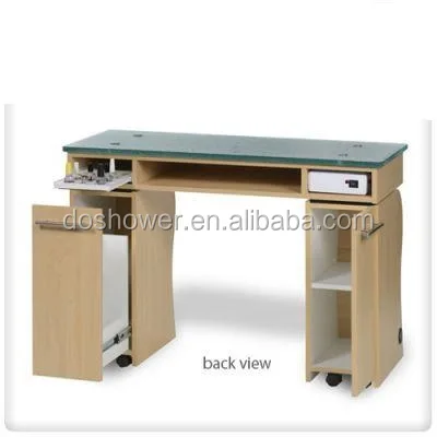 Doshower Hot Sale Manicure Table Nail Desks Cheap And Portable For