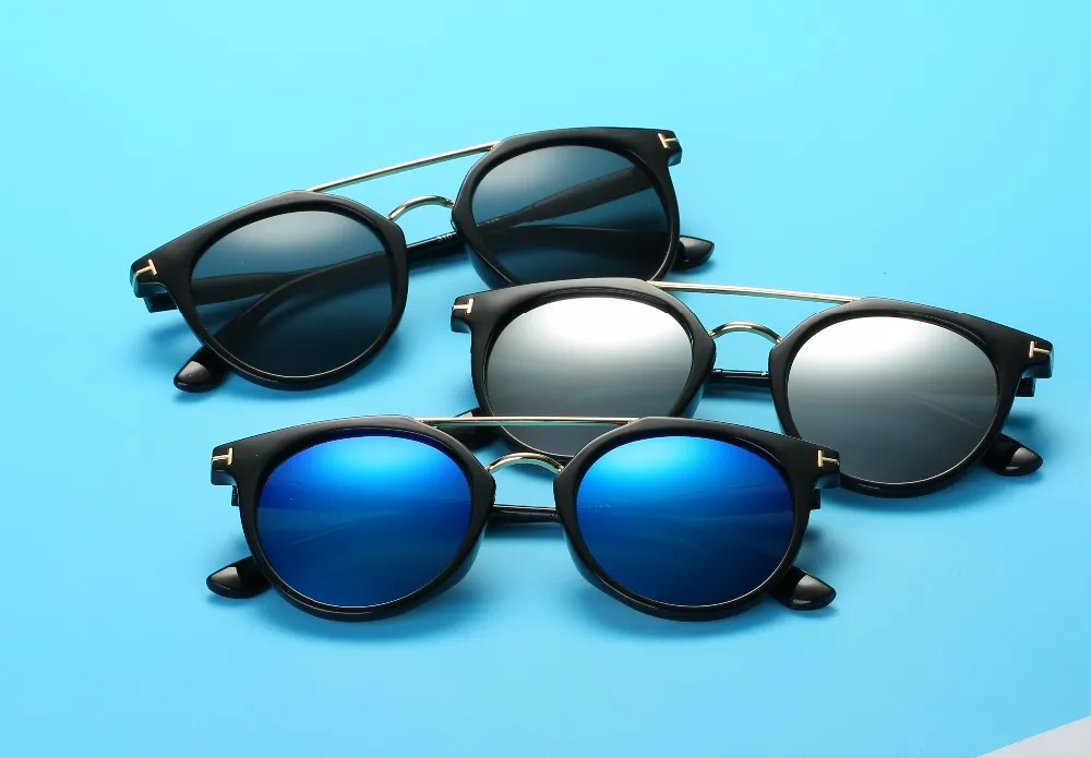Eugenia Latest Design round sunglasses men with good price for unisex-3