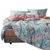60S combed 100% egyptian cotton home bedsheets set 3d digital printing